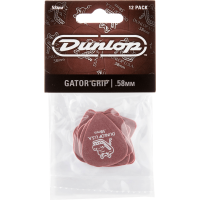 Dunlop Gator Grip 0,58mm sachet de 12 médiators - Vue 1