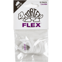 Dunlop Tortex Flex Jazz III 1,14mm sachet de 12 médiators - Vue 1