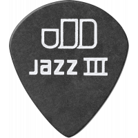 Dunlop Tortex Pitch Black Jazz III 0,73mm sachet de 72 médiators - Vue 2