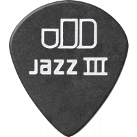 Dunlop Tortex Pitch Black Jazz III 1,00mm sachet de 72 médiators - Vue 2