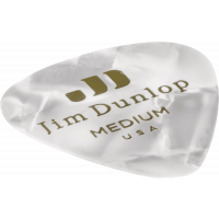 Dunlop Celluloid White Perloid medium sachet de 72 médiators - Vue 3