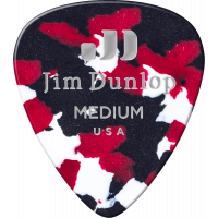 Dunlop Genuine Celluloid Classic, Player's Pack de 12, confetti, medium - Vue 1