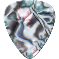 Dunlop Genuine Celluloid Classic, Player's Pack de 12, abalone, medium - Vue 4