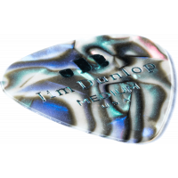 Dunlop Genuine Celluloid Classic, Player's Pack de 12, abalone, medium - Vue 5