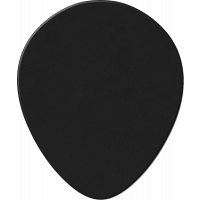 Dunlop Black Teardrop Player's Pack de 12 médiators, thin - Vue 4