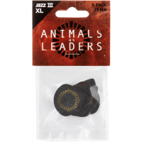 Dunlop Animal As Leaders Tortex Jazz III XL noir 0,73mm sachet de 6 médiators - Vue 1