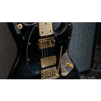 Sterling DINES-BK, Jared Dines Stingray Signature, Black  - Vue 3