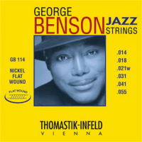 Thomastik Jeu Jazz George Benson Flat Wound 14-55 - Vue 1