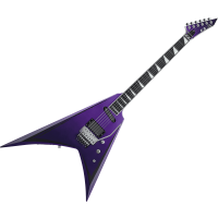 ESP Signature E-II Alexi Laiho Ripped Purple Fade Satin - Vue 2