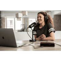 Shure Micro podcast dynamique XLR - Vue 10