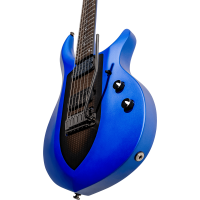 Sterling MAJ100-SSP, John Petrucci Majesty Signature, micros Di Marzio, Siberian Saphire - Vue 7