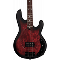 Sterling Stingray RAY34PB, Dark Scarlet Burst Satin - Vue 5