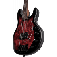 Sterling Stingray RAY34PB, Dark Scarlet Burst Satin - Vue 7