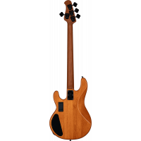 Sterling Stingray RAY34HHPB, 2 Humbuckers, Amber - Vue 3