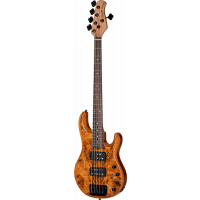 Sterling Stingray RAY35HHPB, 2 Humbuckers, 5 cordes, Amber - Vue 4