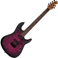 Sterling RICHARDSON6-CPBS, Jason Richardson Signature, Cosmic Purple Burst Satin, 6 cordes - Vue 2