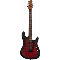Sterling RICHARDSON6-DSBS, Jason Richardson Signature, Dark Scarlet Burst Satin, 6 cordes - Vue 1