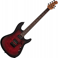 Sterling RICHARDSON6-DSBS, Jason Richardson Signature, Dark Scarlet Burst Satin, 6 cordes - Vue 2