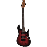 Sterling RICHARDSON7-DSBS, Jason Richardson Signature, 7 cordes, Dark Scarlet Burst Satin - Vue 4
