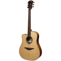 Lâg TLHV10DCE-LB HyVibe 10 Dreadnought Gaucher Pan Coupé Électro-acoustique - Vue 3