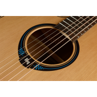 Lâg TLHV10DCE-LB HyVibe 10 Dreadnought Gaucher Pan Coupé Électro-acoustique - Vue 8