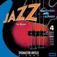 Thomastik Jeu Basse Jazz Flat Wound Short Scale 43-106 - Vue 1