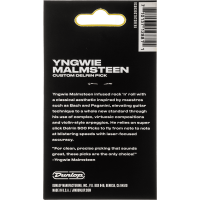 Dunlop Médiator Signature Yngwie Malmsteen Delrin 2mm sachet de 6 - Vue 2