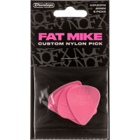 Dunlop Médiator Fat Mike Custom Nylon 0,60mm sachet de 6 - Vue 1