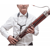 BG Cordon Cuir Zen pour basson- crochet métal - Vue 3