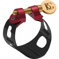 BG Ligature Duo vernie noir - clarinette Sib et saxo alto - Vue 1