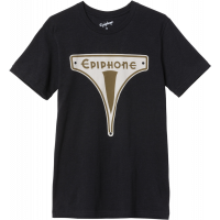 Gibson Accessories T-shirt Epiphone Vintage Badge Tee noir - Taille M - Vue 1