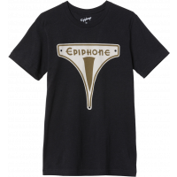 Gibson Accessories T-shirt Epiphone Vintage Badge Tee noir - Taille XL - Vue 1