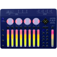 Keith Mc Millen Interfaces hybrides contrôleur & audio K-MIX bleu - Vue 2