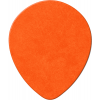 Dunlop Tortex Teardrop, sachet de 72, orange, 0.60 mm - Vue 2