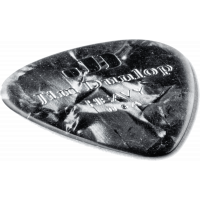 Dunlop Genuine Celluloid Classic, Player's Pack de 12, perloid black, heavy - Vue 3