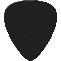 Dunlop Genuine Celluloid Classic, Player's Pack de 12, black, thin - Vue 2
