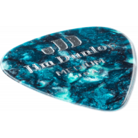 Dunlop Genuine Celluloid Classic, sachet de 72, turquoise, medium - Vue 3
