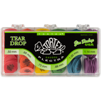 Dunlop Tortex Tear Drop, Présentoir de 216, 36 de chaque - Vue 1