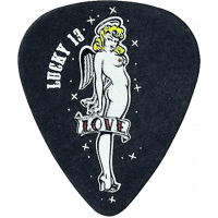 Dunlop Lucky 13 Series II, sachet de 36 #9 Love Girl, black, 0.60 mm - Vue 1