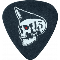 Dunlop Lucky 13 Series II, sachet de 36 #10 Psychobilly, black, 1.00 mm - Vue 1