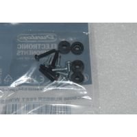 Dunlop Pieds Caoutchouc Rond avec Rondelle (x4) - Vue 3