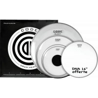 Code Drumheads LAW Full Pack Clear Standard 12/13/16/22 + CC 14