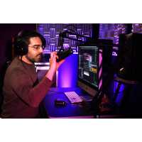 Shure Pack Micro SM7B + pied articulé K&M 23850 + casque SRH840A-EFS - Vue 2