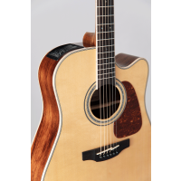 Takamine GD90 Dreadnought Cutaway Electro Palissandre de Madagascar Natural - Vue 3