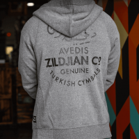 Zildjian Veste à capuche grise S - Vue 4