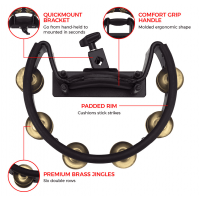 Pearl Tambourin avec mount holder - Vue 6
