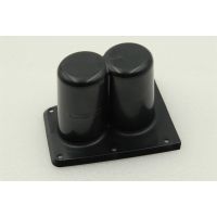 QSC Pro audio Embase Poteau Double Angle K.2 SERIES - Vue 1