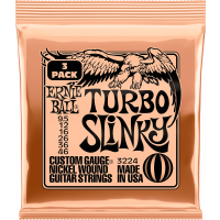 Ernie Ball Cordes Turbo Slinky 9,5-46 - pack de 3 - Vue 1