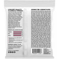 Ernie Ball Ernesto palla nylon noir-métal doré - pack de 3 - Vue 2