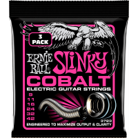 Ernie Ball Cordes Cobalt Super Slinky 9-42 - pack de 3 - Vue 1